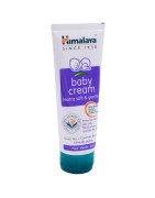 Himalaya Baby Cream, 100ml- Extra Soft & Gentle, With Olive Oil & Country Mallow, Nourishes, Moisturizes & Soothes